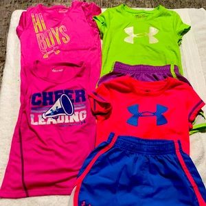 Lot of size 4 underarmour